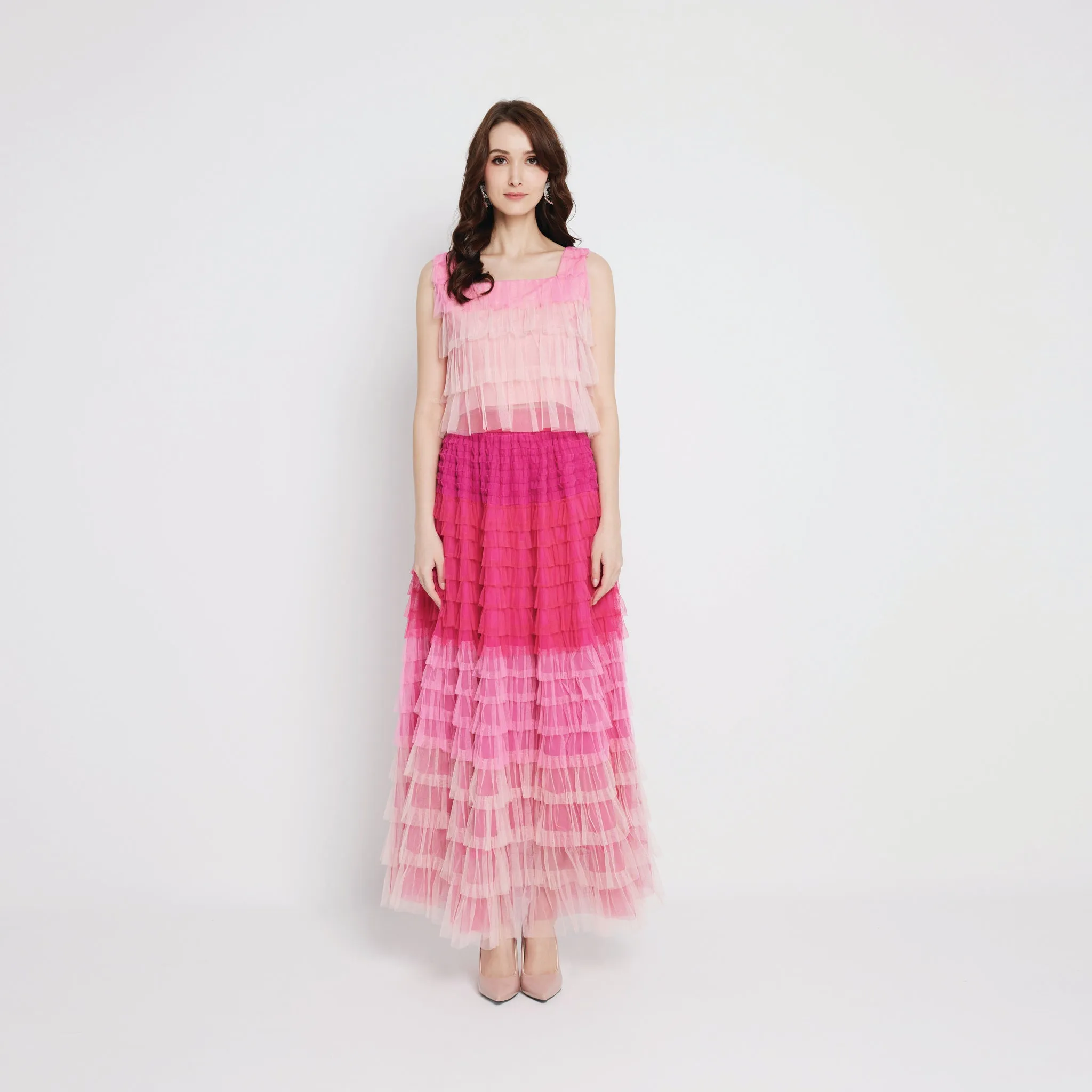 Layer Tulle Skirt Fresh Mood