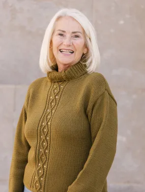 Effortless Warmth Drop Shoulder Design Westie Pullover