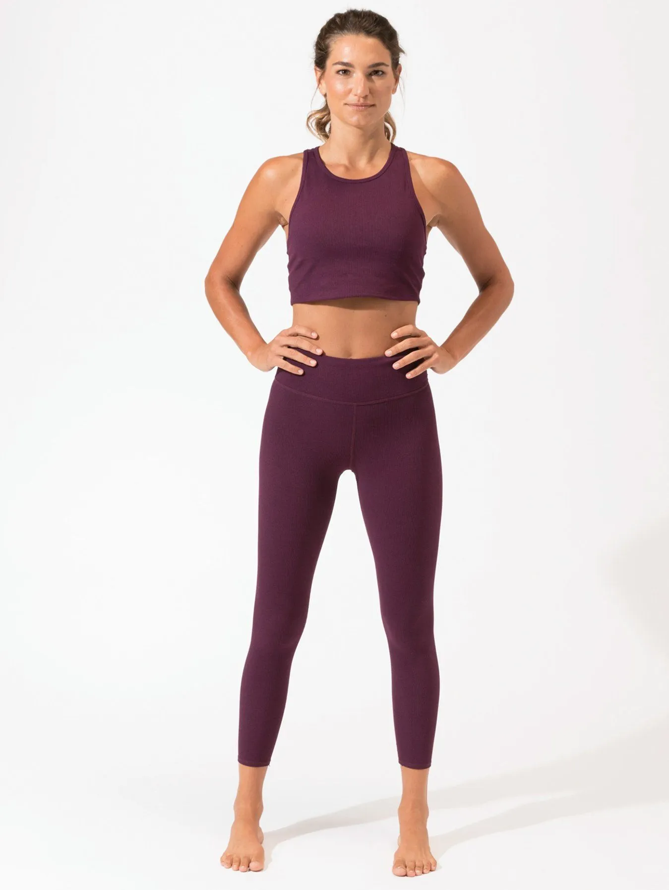 Monica High Rise 7/8 Legging 24" For Teens Stretch Fit Active Mood