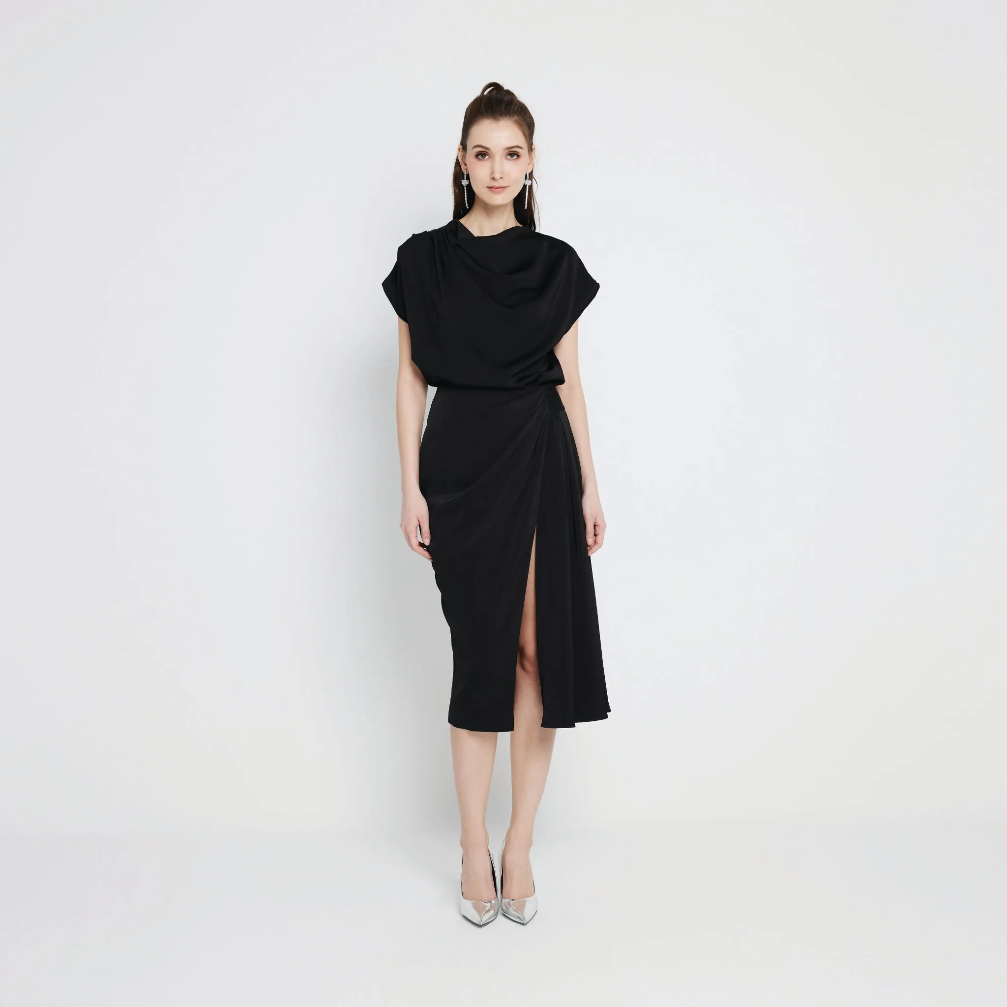 Chill Vibe Slit Skirt