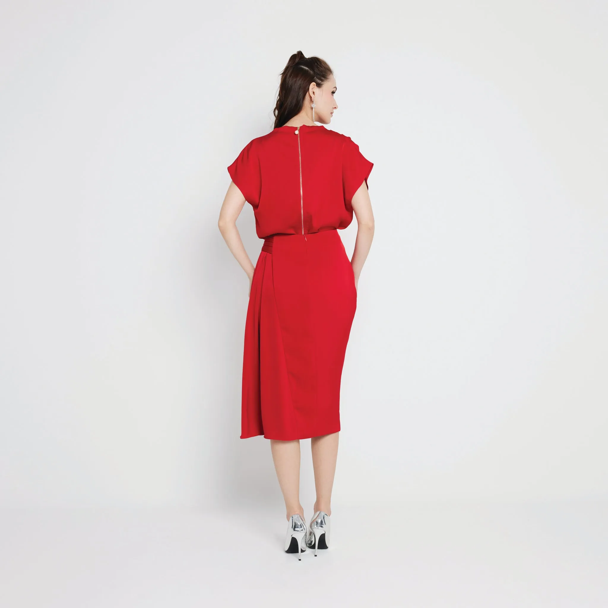 Easy Movement Slit Skirt