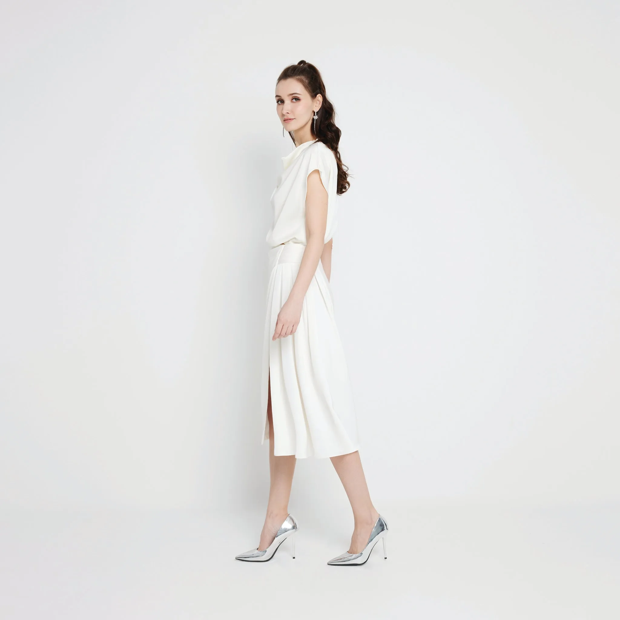 Bold Mood Slit Skirt