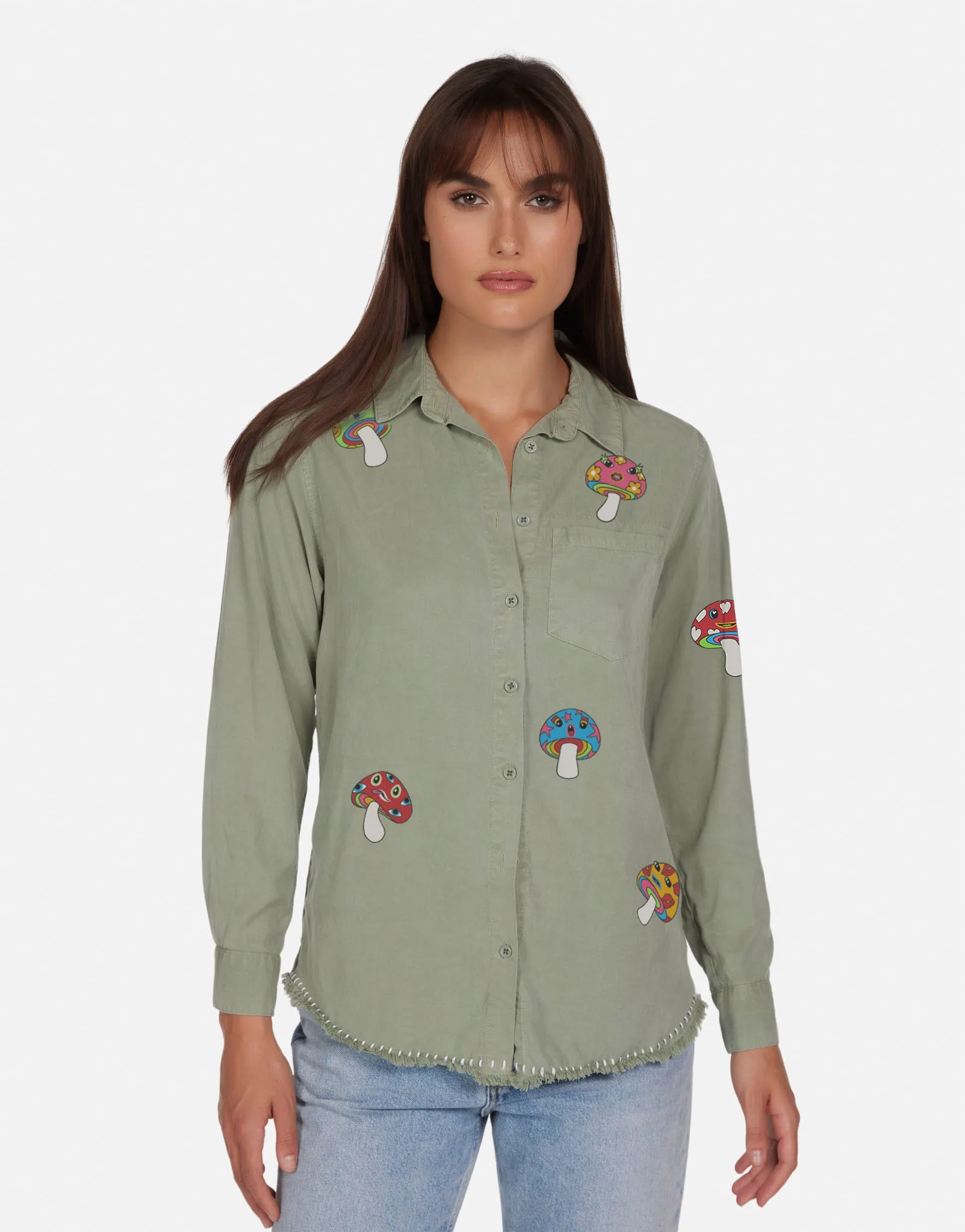 Sloane Magic Mushrooms Cane Blister Free Buttons
