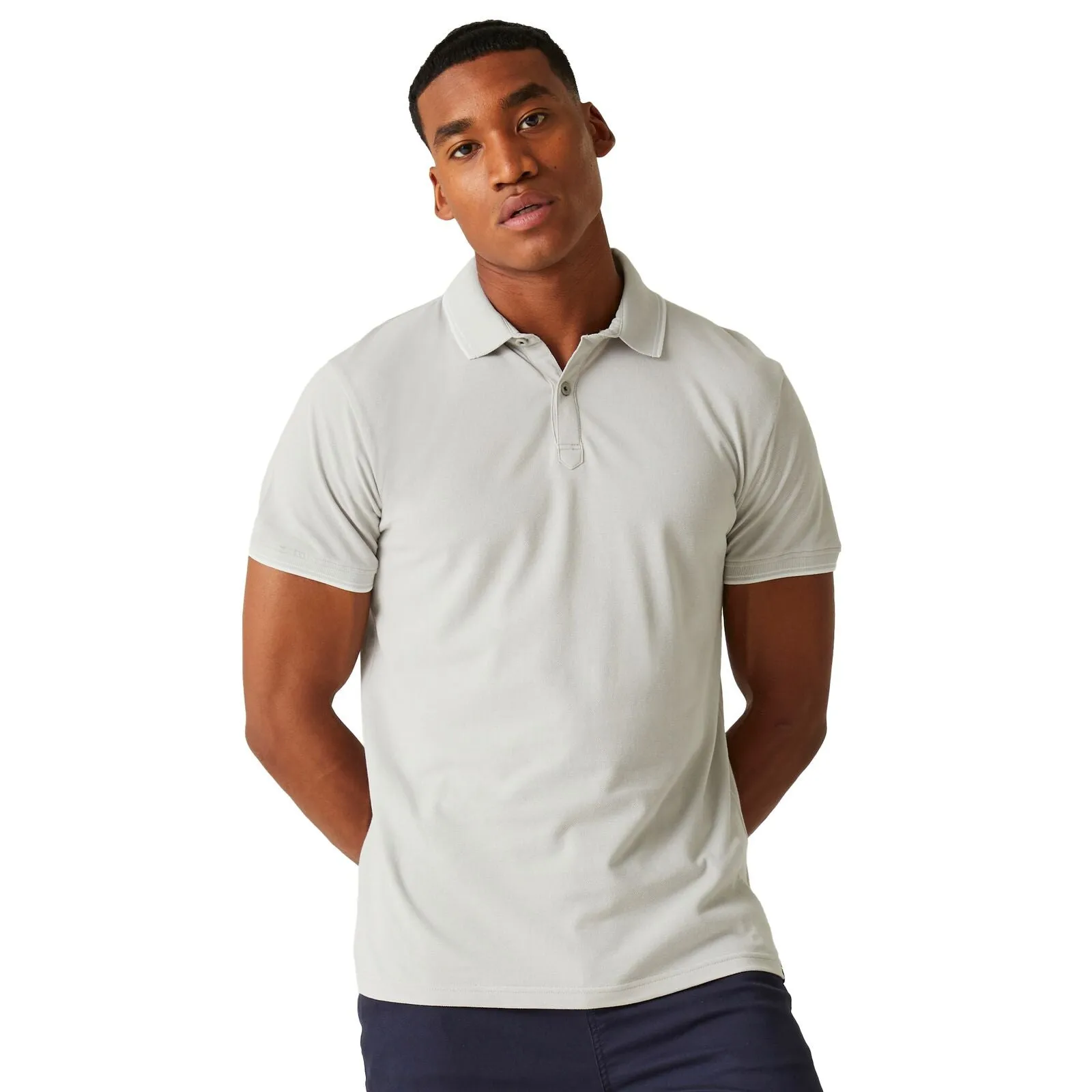 Recycled Polyester Mix Everyday Basic Regatta Mens Tadeo Short Sleeve Polo Shirt