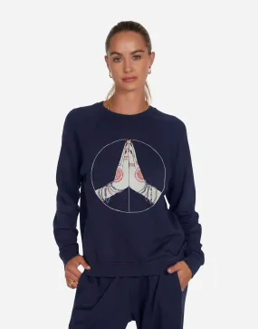 Anela Peace Love Serenity Running - wear embroidery