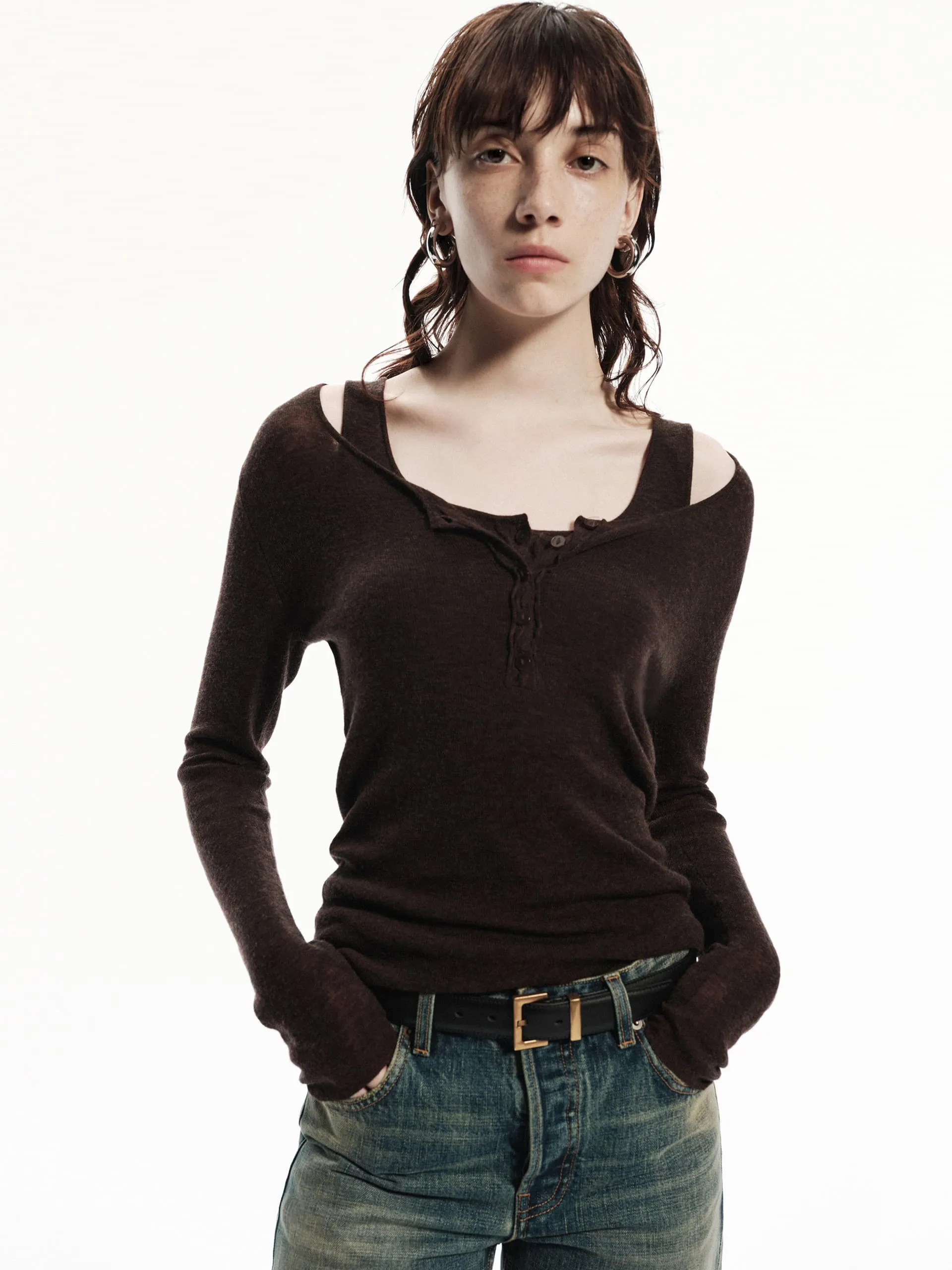 Soft Touch Lightweight Wool Top
