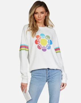 Anela Skull Flower Writing