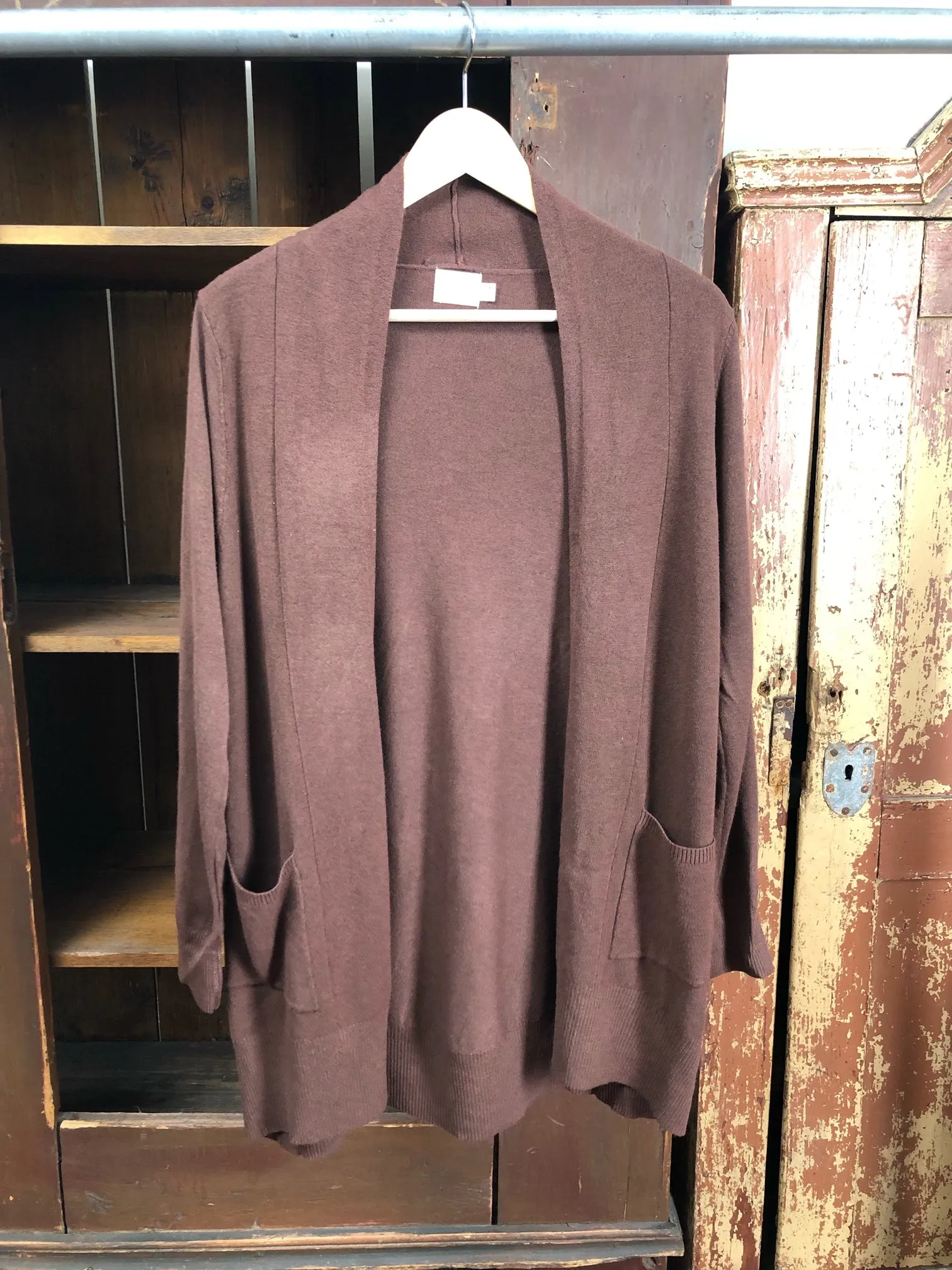 Jamie Cardigan Stretchy Fit Fashion Knit