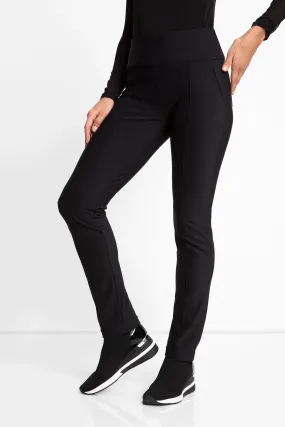 Sonia Cozy Fleece-Lined High Rise Pant Outdoor Ready Quilted Lining