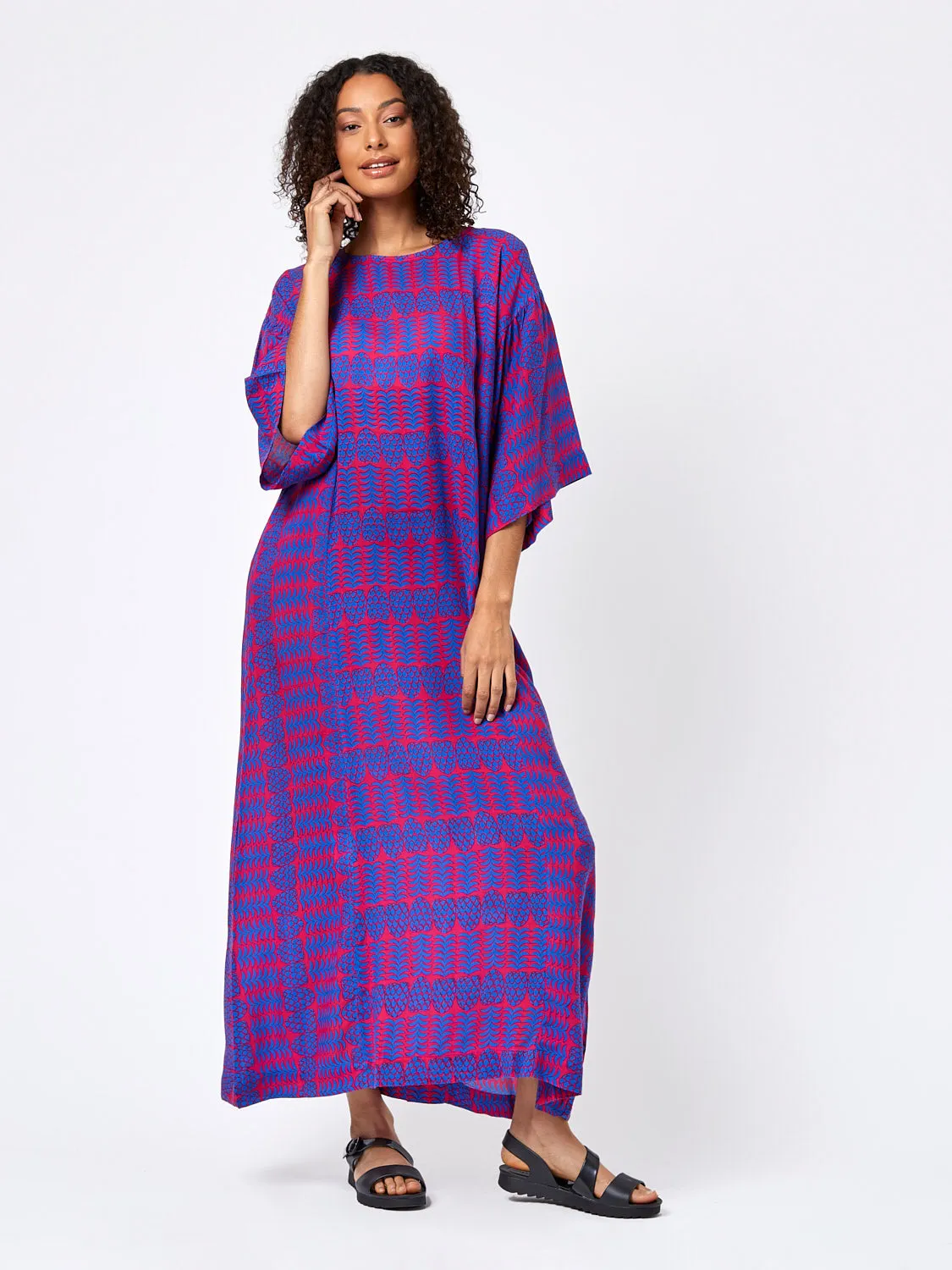 SOPHIE DRESS Bloom Zone Machine-washable