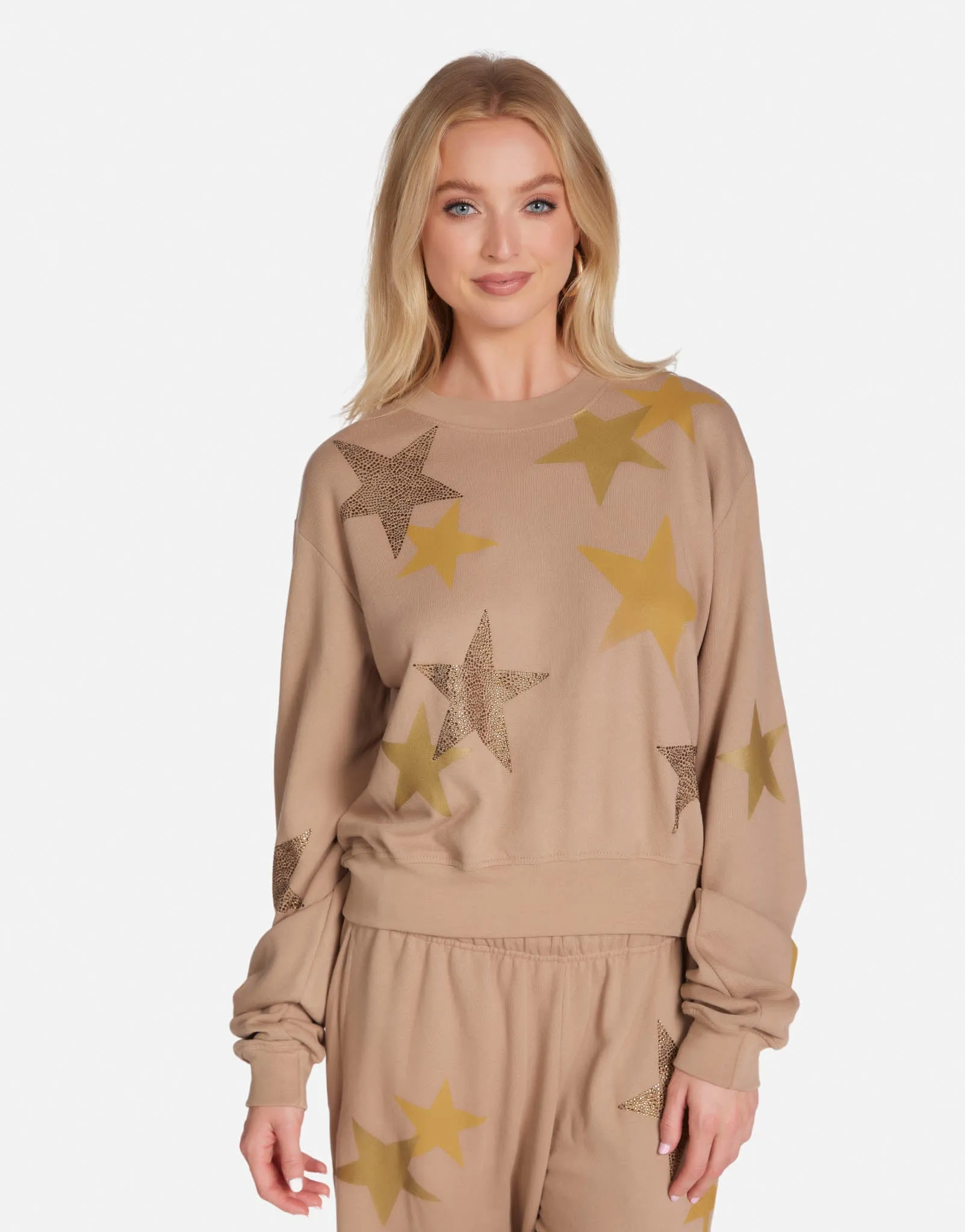 Spalding Gold Crystal Multi Stars Warm