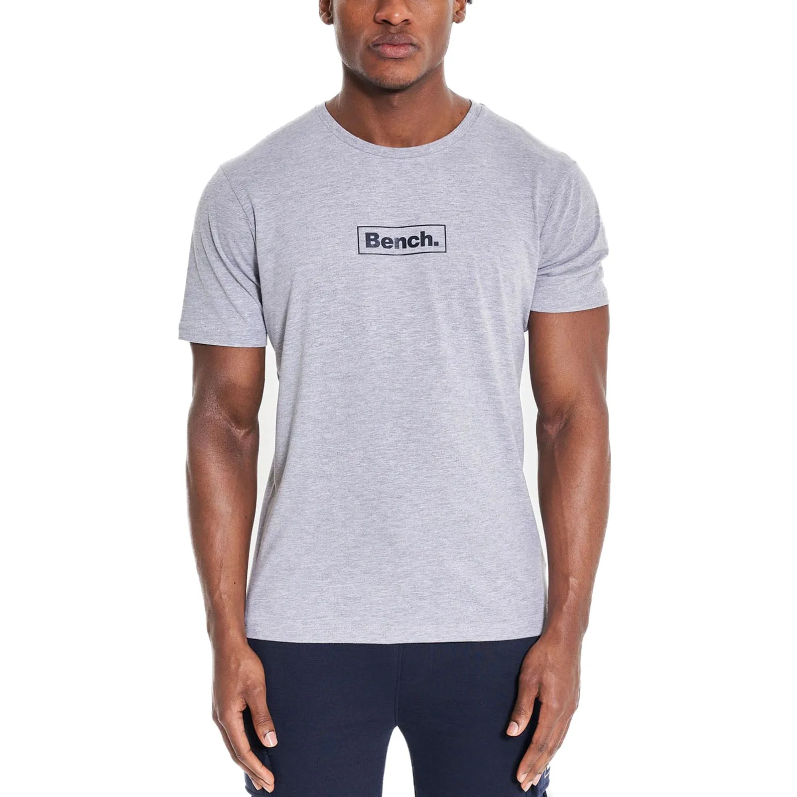 Bench Mens Angus Short Sleeve T-Shirt Cozy Wear Sustainable Production Certified
