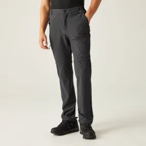 Regatta Mens Travel Light Zip Off Walking Trousers HiddenDrawcord Hidden Pocket System