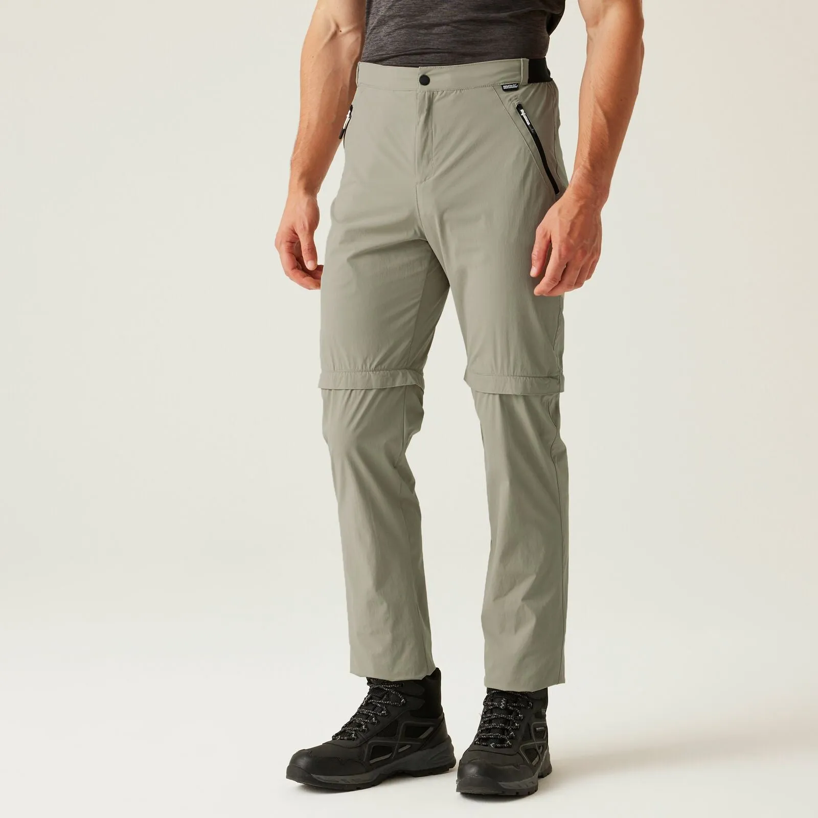 Timeless Comfort Wear Stretchable Comfort Regatta Mens Travel Light Zip Off Walking Trousers