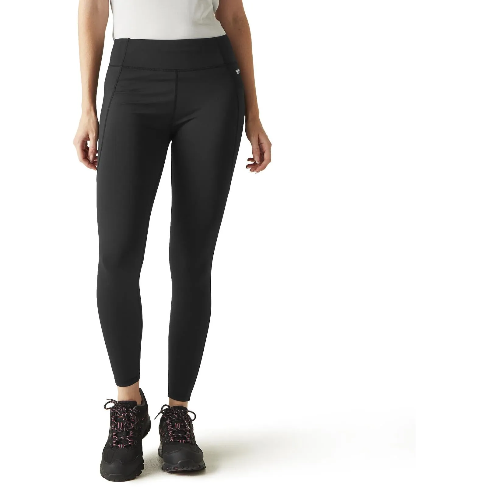 Regatta Womens Holeen Pro Compression Leggings Abrasion Resistant Fabric Quick Dry Outdoor Lover