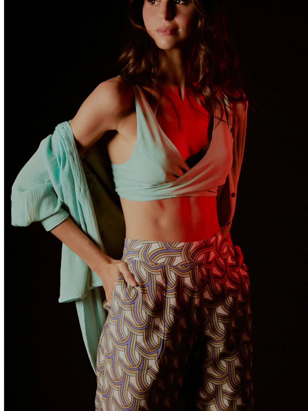 STRAI PANTS Vegan Material