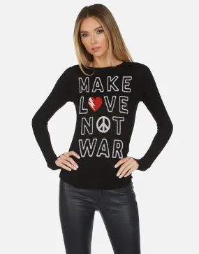 McKinley X Make Love Not War Low neck Silky