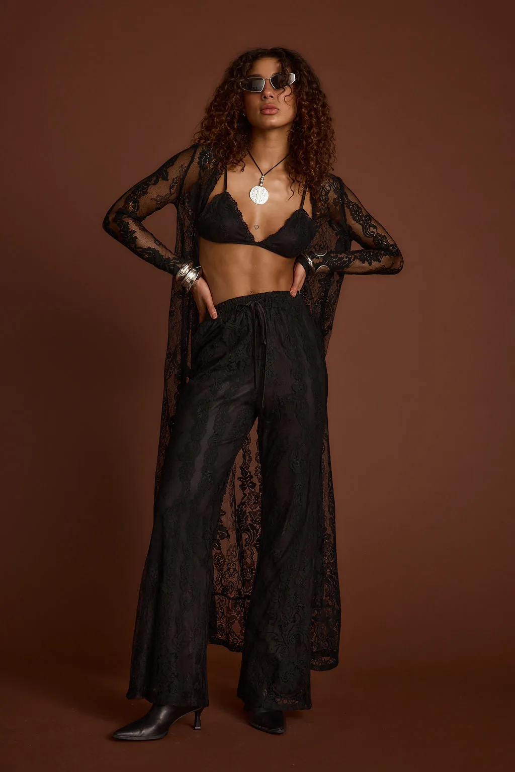 Ambrose Black Lace Bra AllDay Comfort HypoallergenicFibers