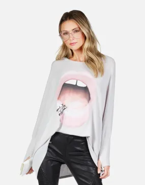 Living room UV resistant Mira X Pink Lip Piercing