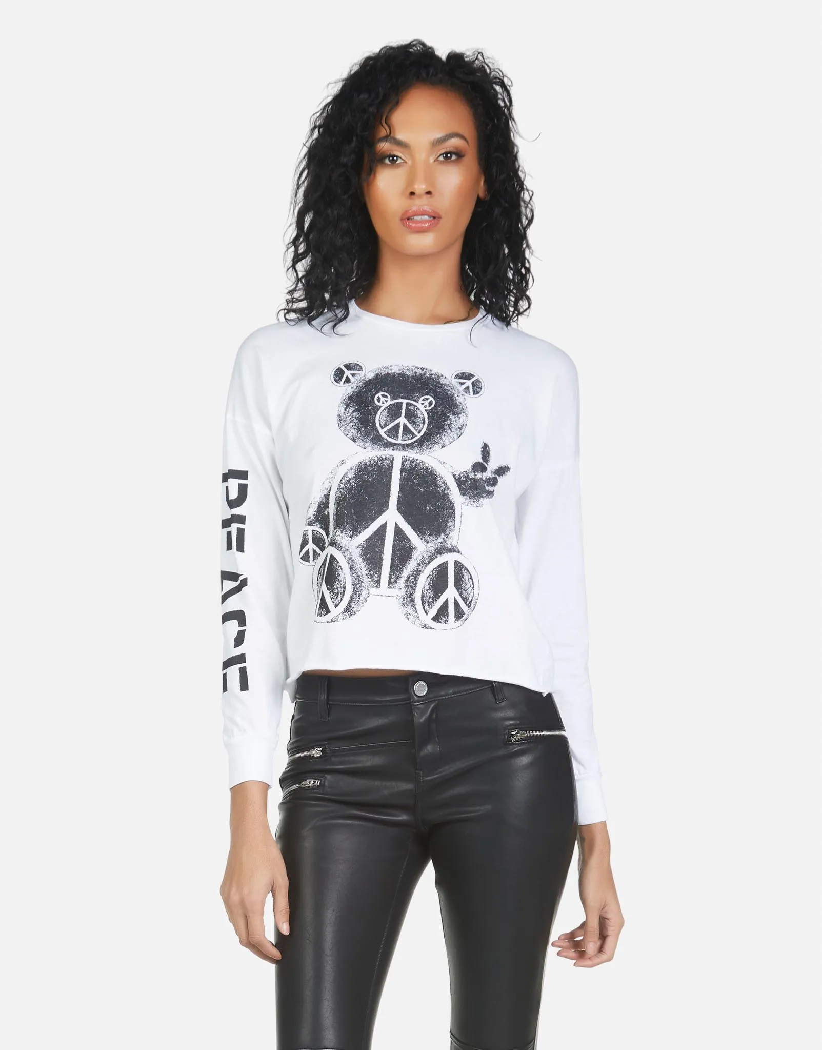 Luella Peace Teddy Breathable Knit Fabric