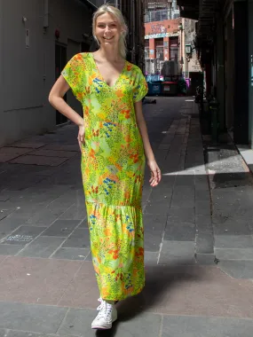 Noble Glow Panelled-Design LUNA DRESS
