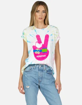Wolf Woodstock Peace Rayon blend DropShoulderDesign