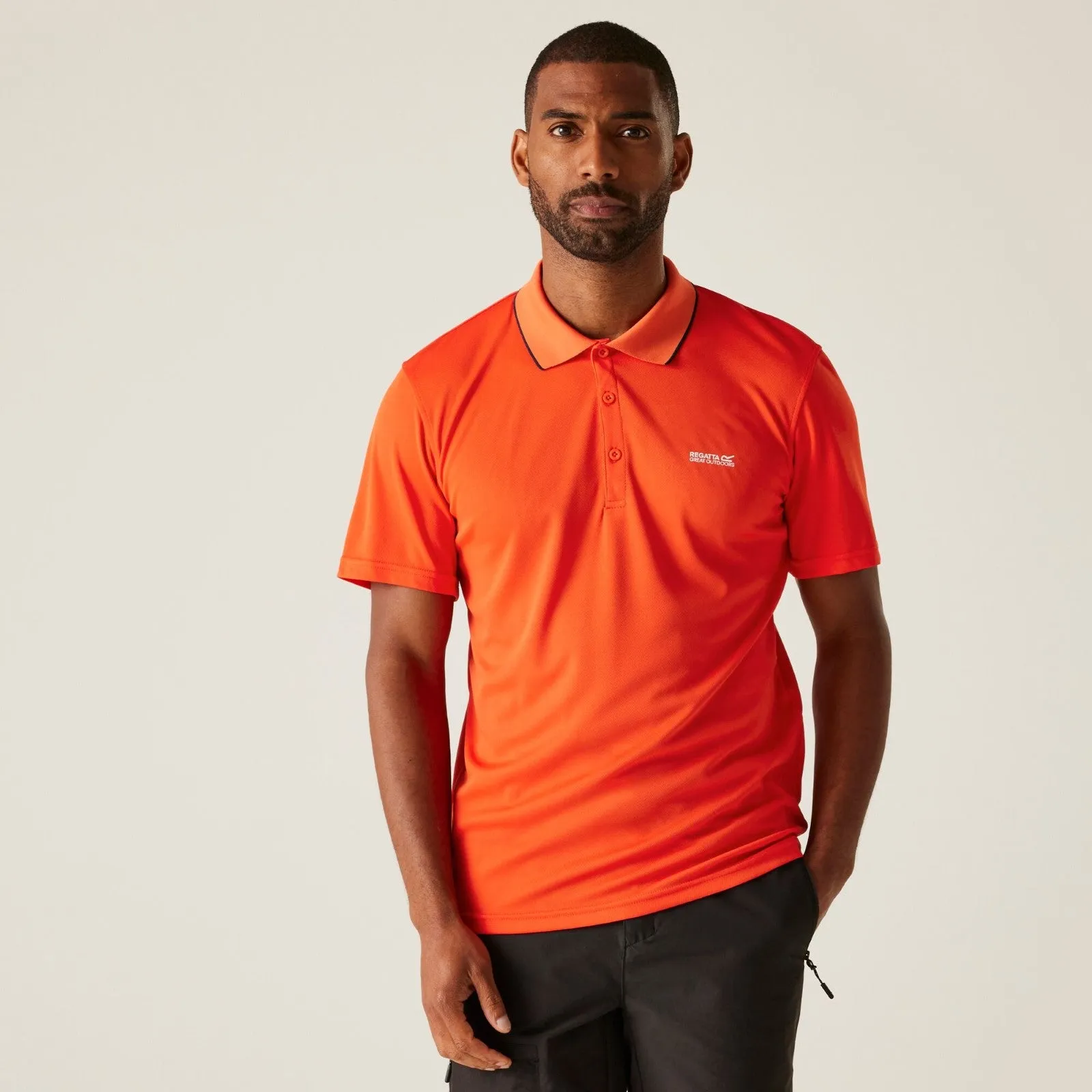 Summer Vacation Regatta Mens Maverick V Active Polo Shirt