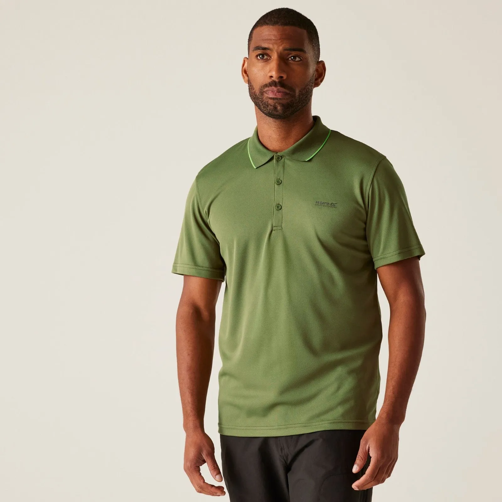 Regatta Mens Maverick V Active Polo Shirt Holiday Outfit