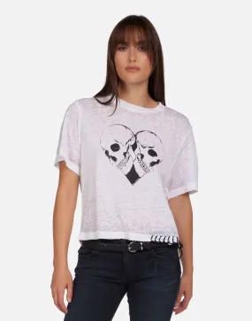 Light Fit Wear Stylish and Easygoing Linnea Skull Heart