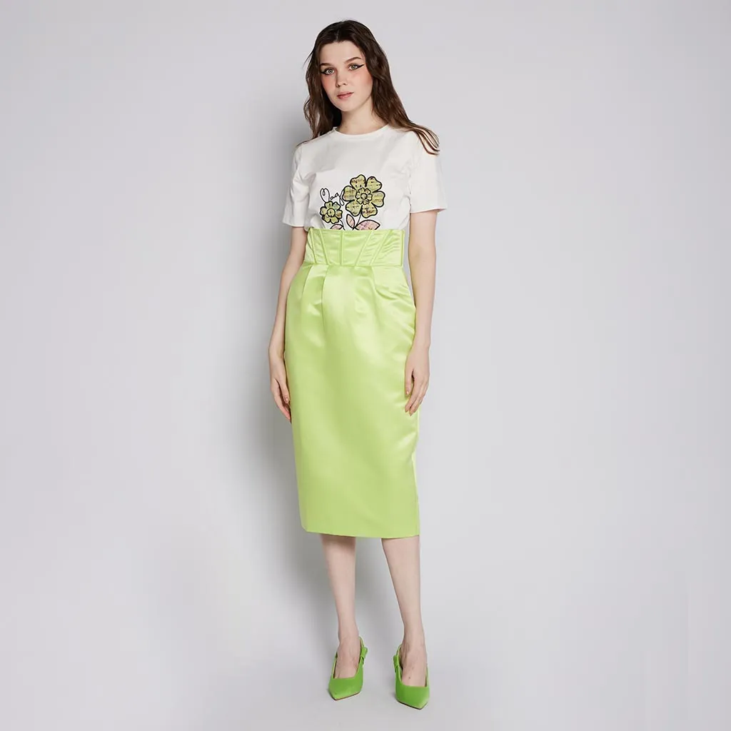 Corset Midi Skirt Outdoor Gathering Cozy Movement