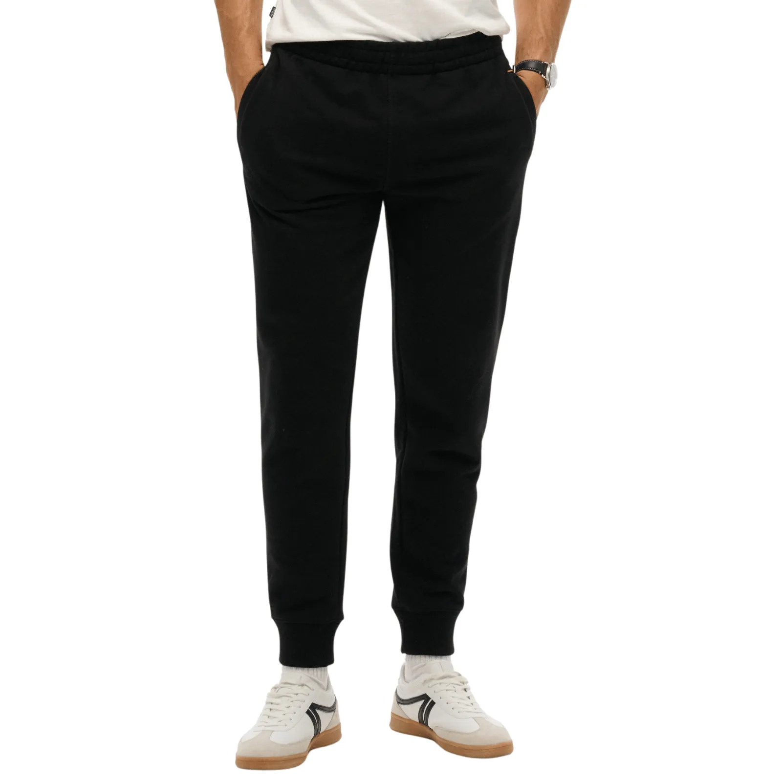 Superdry Mens Essential Logo Slim Fit Joggers luxe feel Supportive Fit
