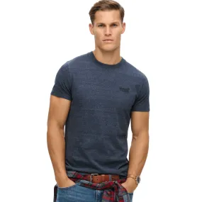Superdry Mens Essential Logo Slim Fit Short Sleeve T-Shirt Durable Reinforced Hem Multipurpose Layering Piece