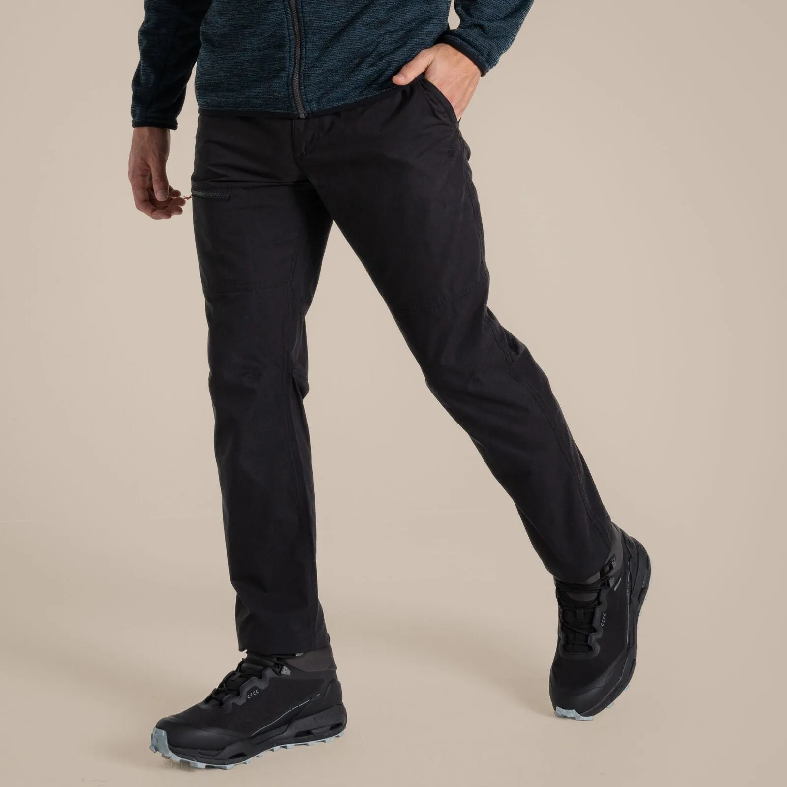 Tall Length Craghoppers Mens Brisk Walking Trousers