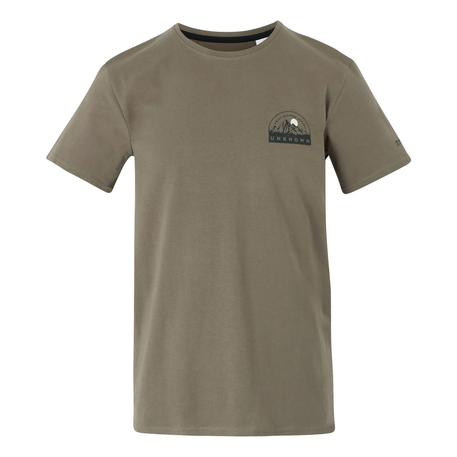 Regatta Mens Breezed V Short Sleeve T-Shirt Quick Access Pockets HighDensity Knit