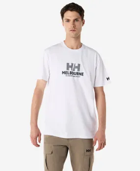MELBOURNE T-SHIRT, White Breathable Microfiber BreathableMeshPanels