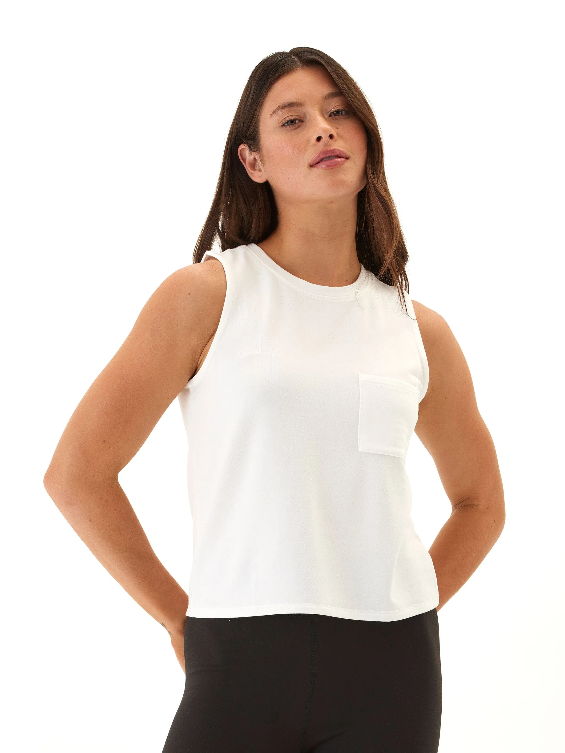 wideness Joy Reba Modal Terry Tank
