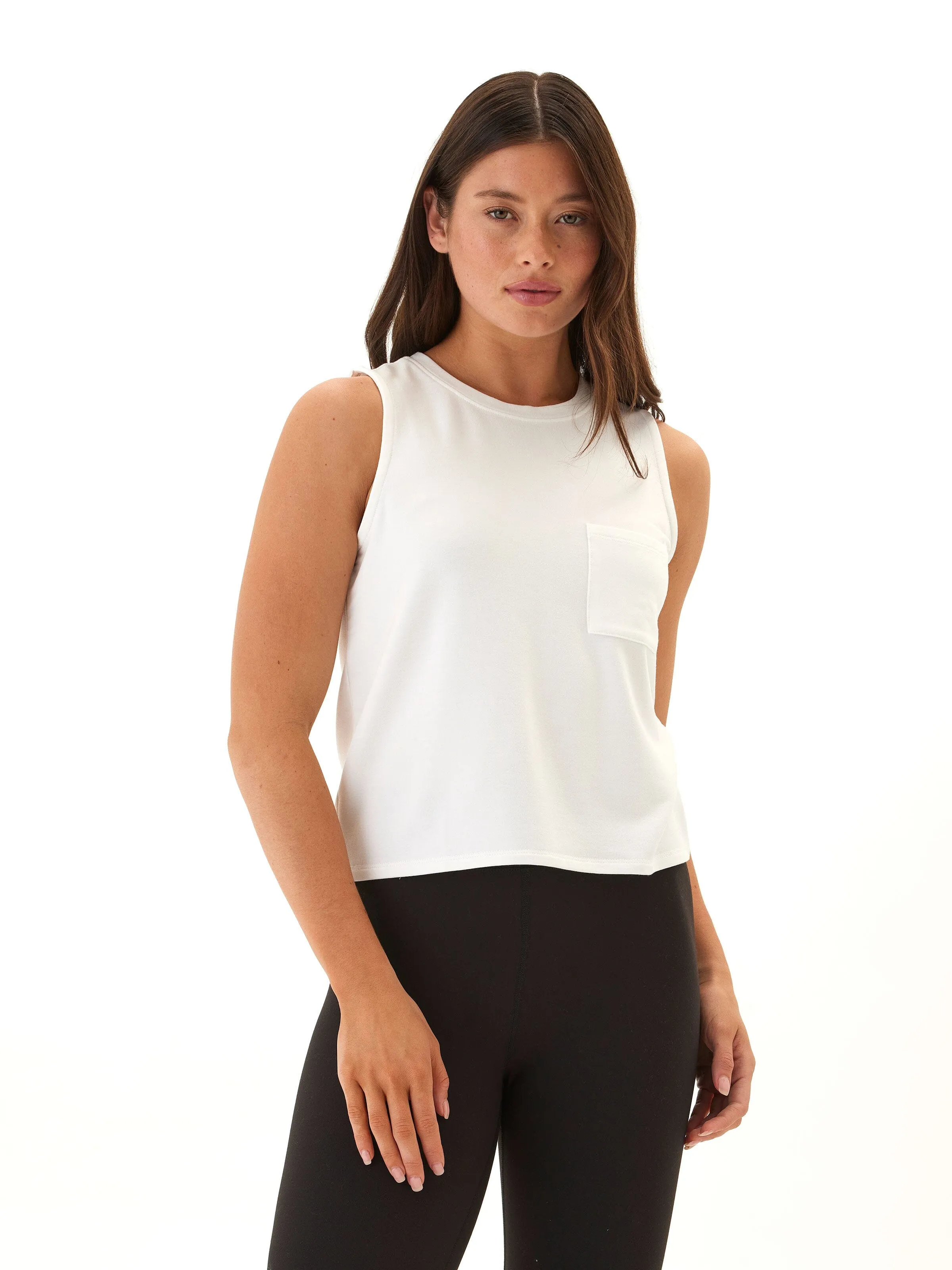 Reba Modal Terry Tank Modular Attachments