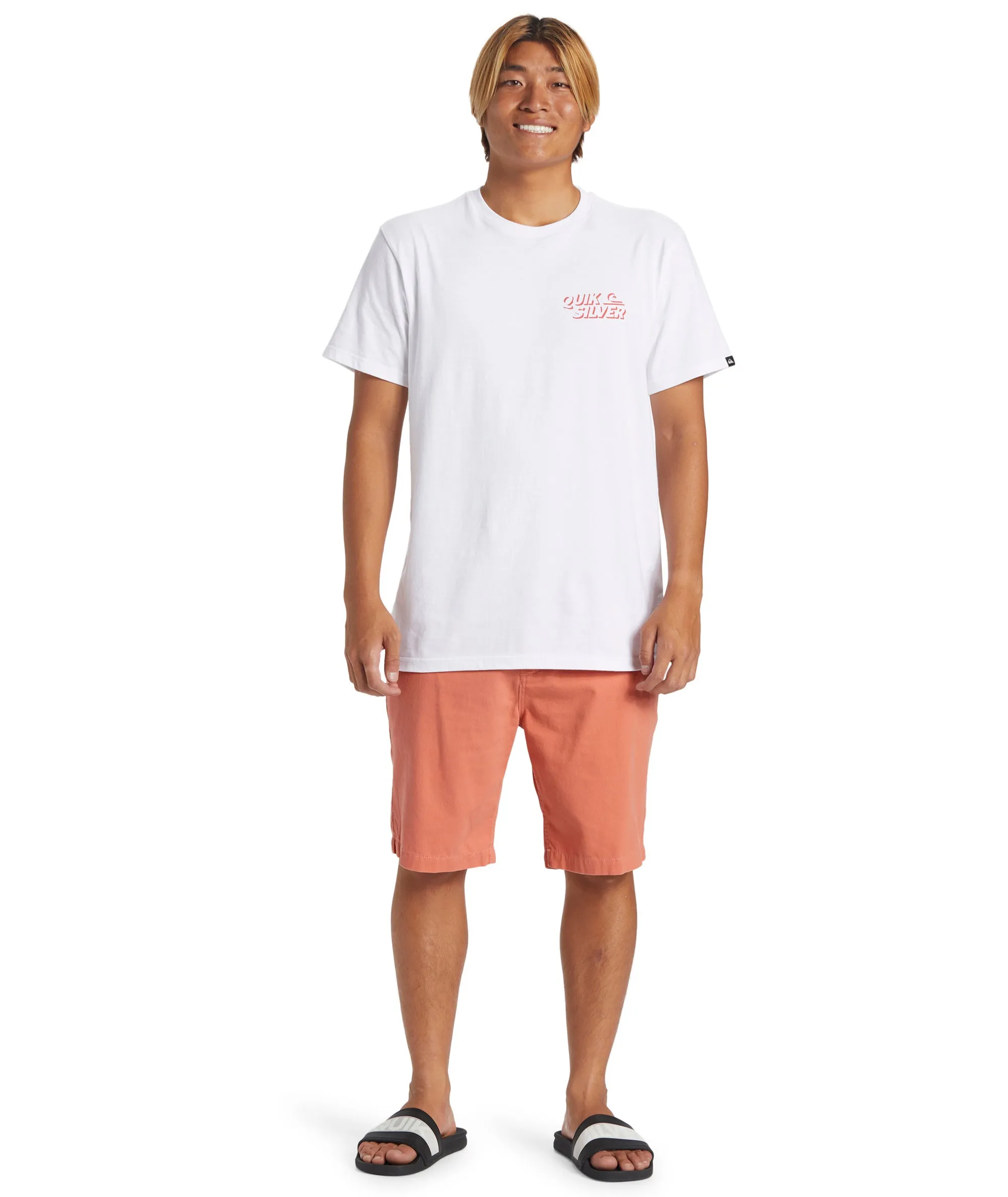 Comfy Feel Relaxed Waistband Quiksilver Men Everyday Union Light Walk Short