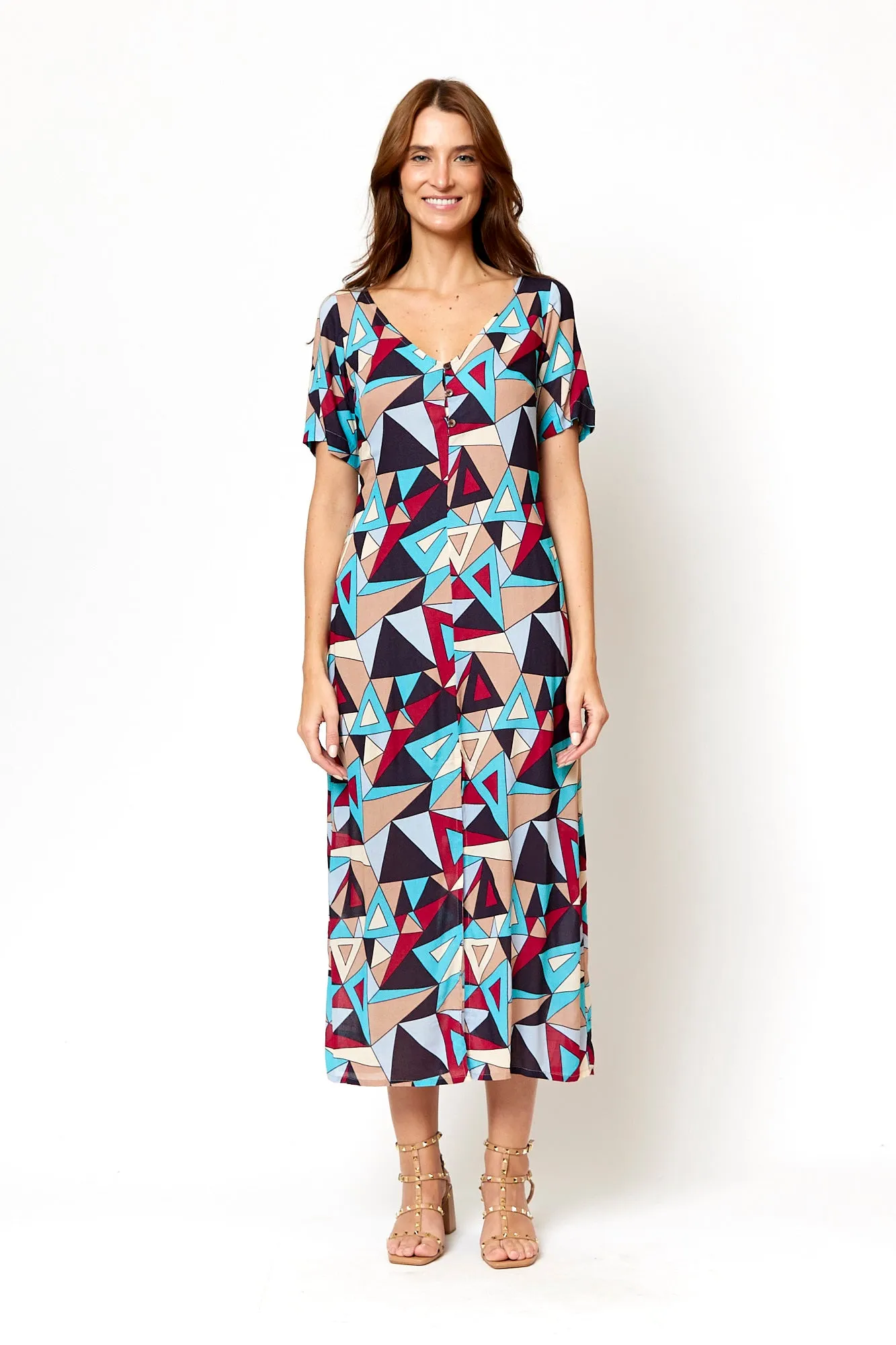 Sophisticated cocktail dress TECSA DRESS