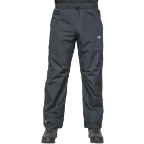 Long Wear Trespass Purnell Waterproof Trousers - Black