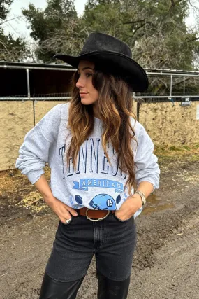 Trendy Tennessee Grey Crewneck Sweater