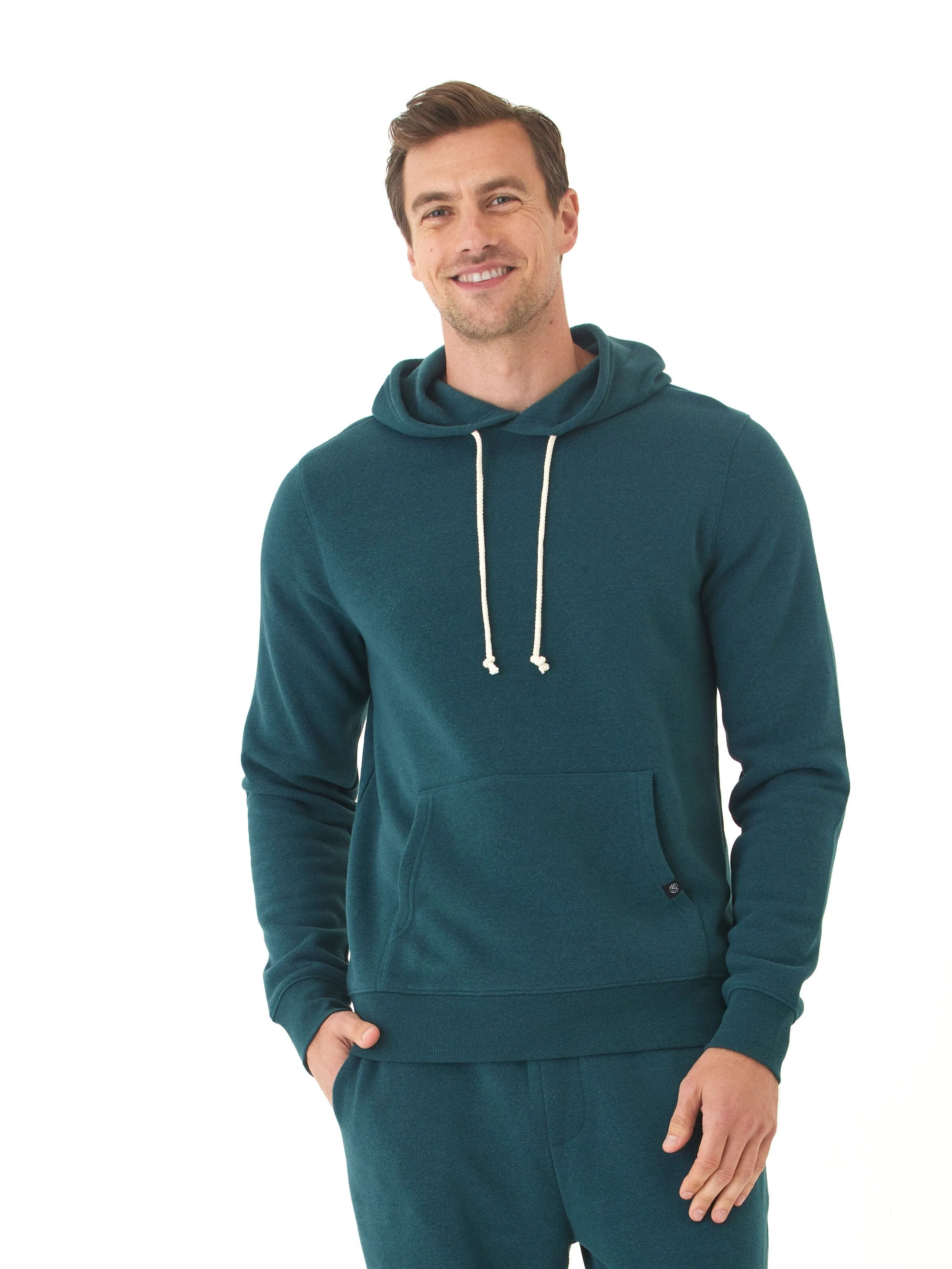 Triblend Pullover Hoodie Sustainable Material Active Urban Layer