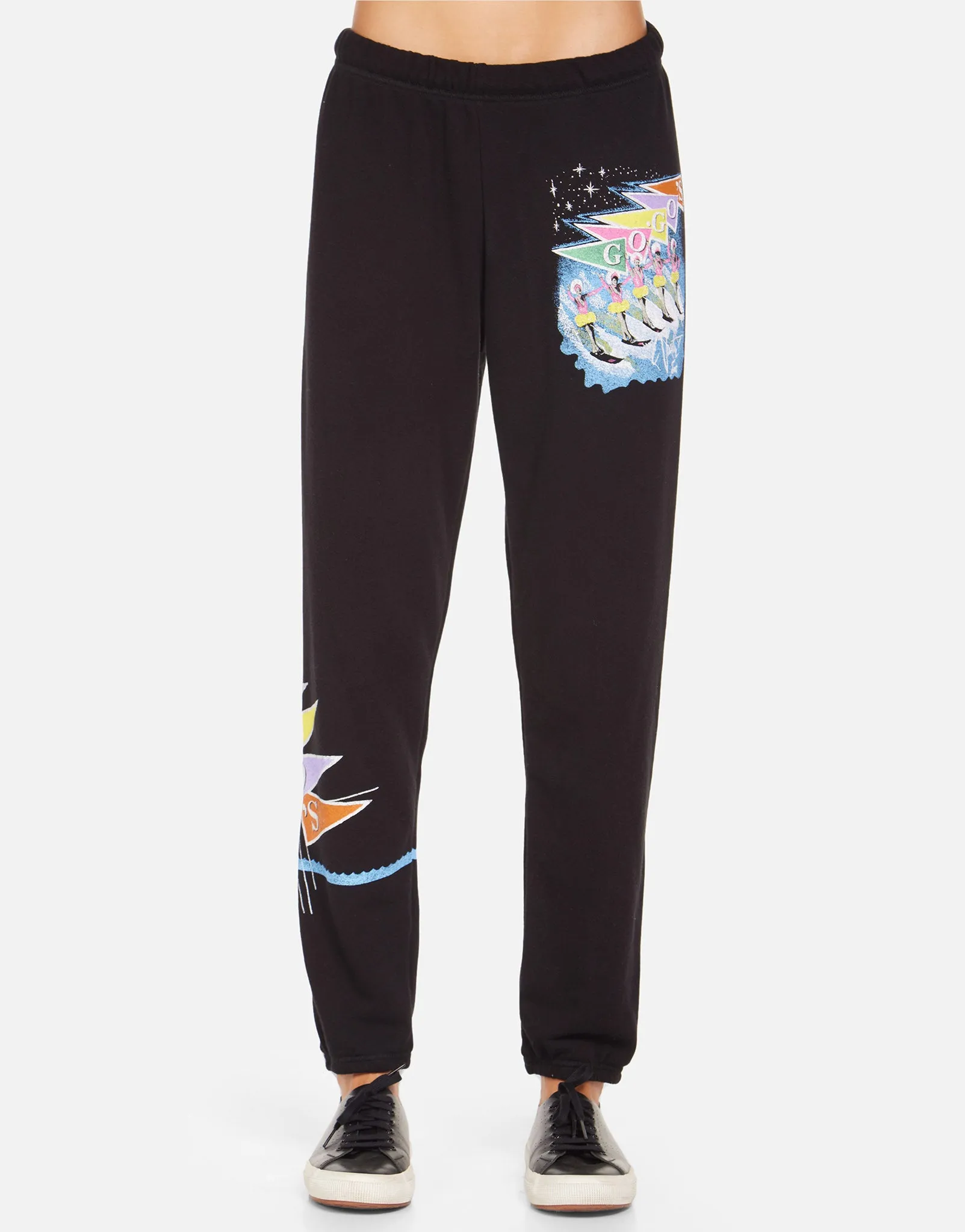 Chilly Day Comfort Embroidered Detail Brynn The GO-GO's Vacation Tour