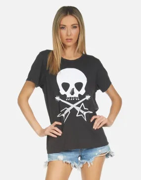 Minimal Comfort Wear NoSideSeams Wolf Music Skull