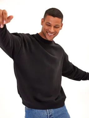 Eco Friendly Dye Process Rudy Triblend Fleece Drop Shoulder Sweatshirt