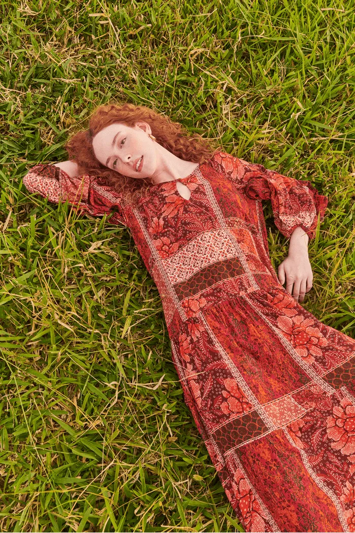 Subtle Stitch MIRELLA LONGO DRESS