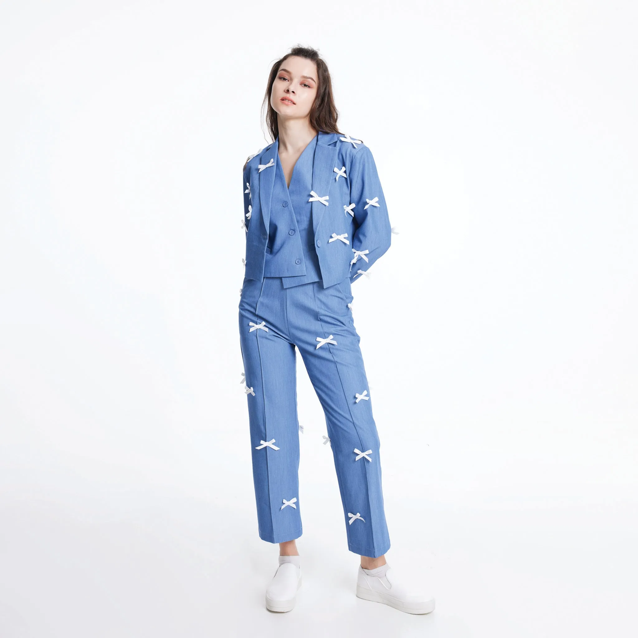 Perfect For Daily JL X MAG STRAIGHT TROUSERS