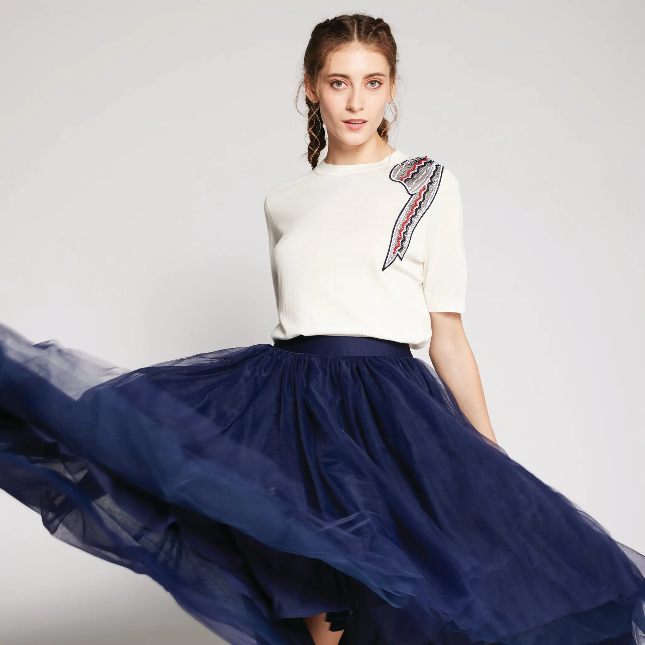 Collaboration Piece High Street Fashion Tutu Skirt