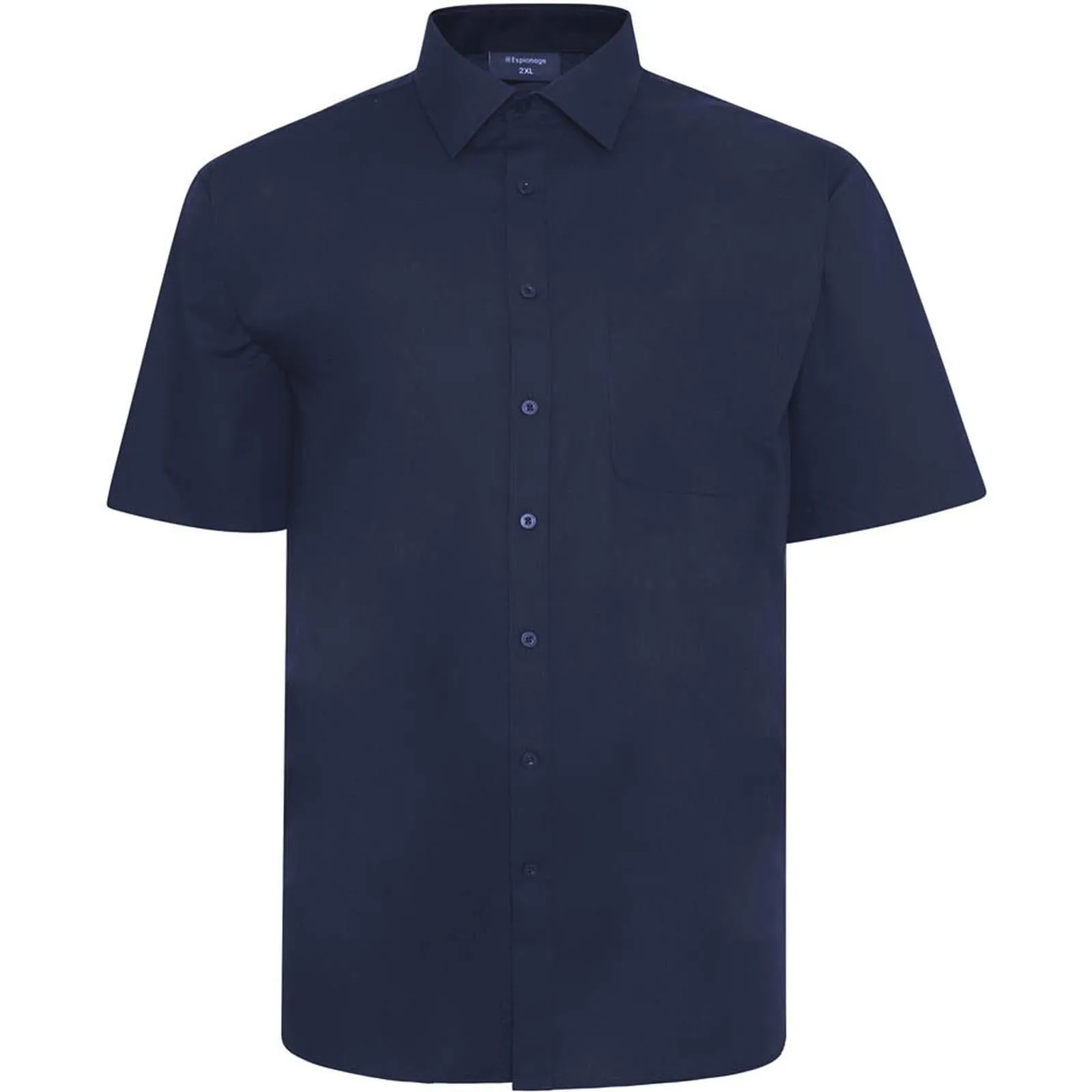 Designer Touch Espionage Mens Big and Tall Short Sleeve Shirt