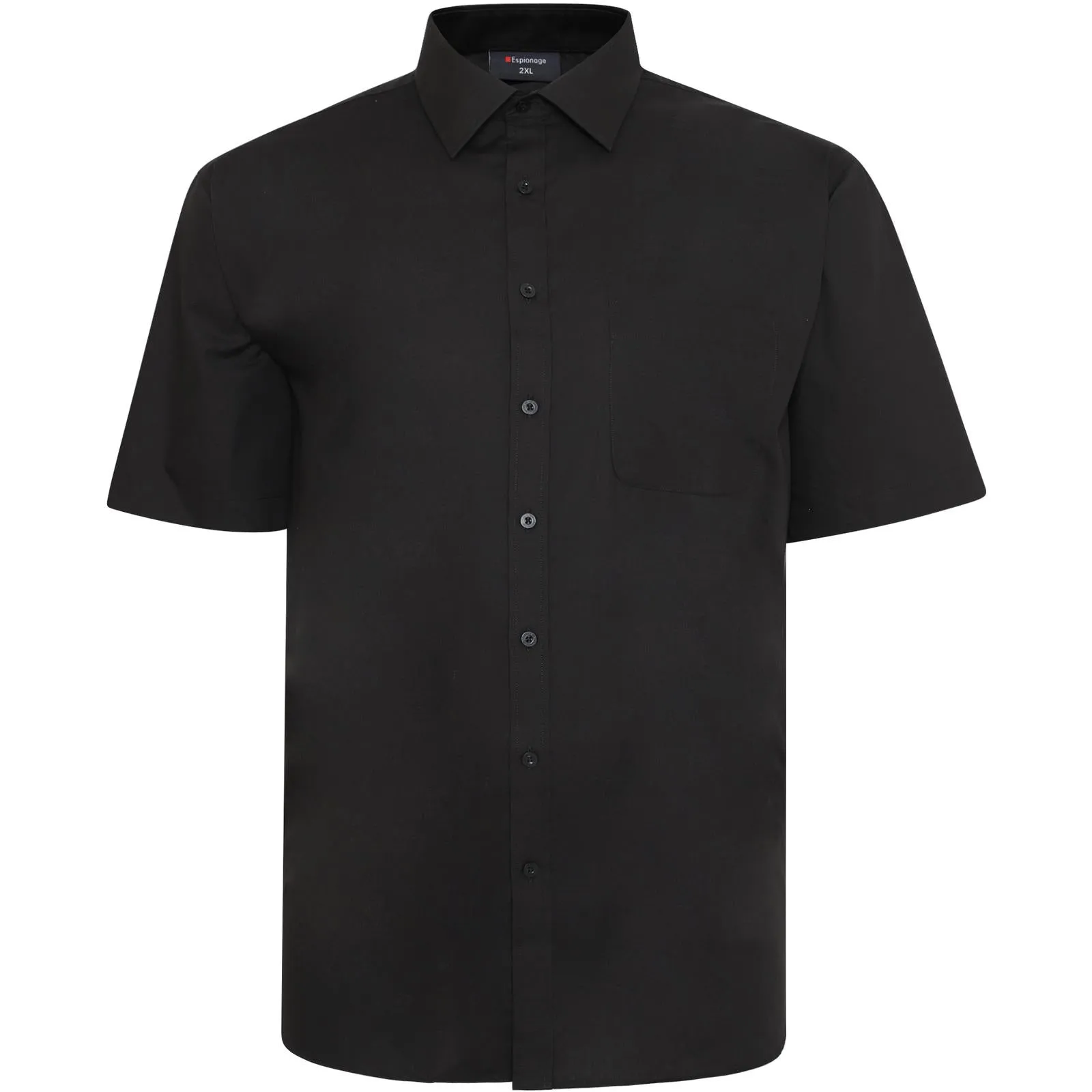 Espionage Mens Big and Tall Short Sleeve Shirt Dynamic Design slim fit